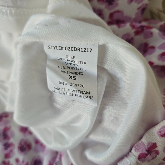 NWT Sienna Sky Floral Dress, Size XS - Picture 7 of 7